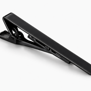 Clip corbata color negro
